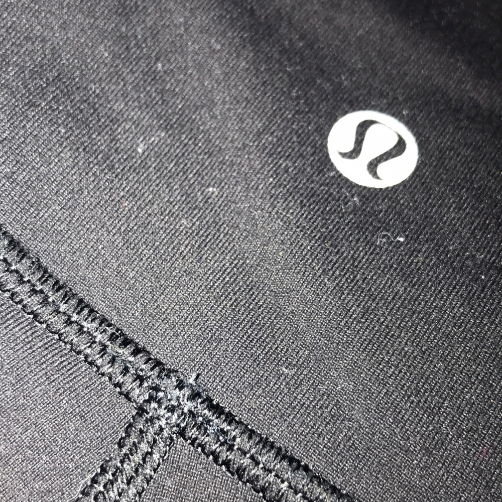 cotton black lulu leggings!!